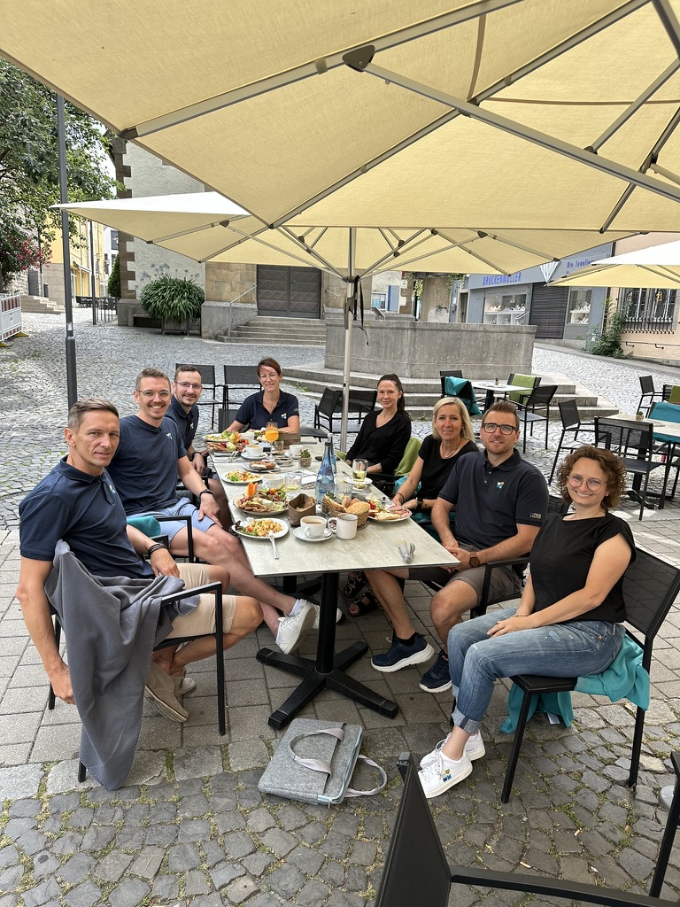 Gemeinsames Mittagessen